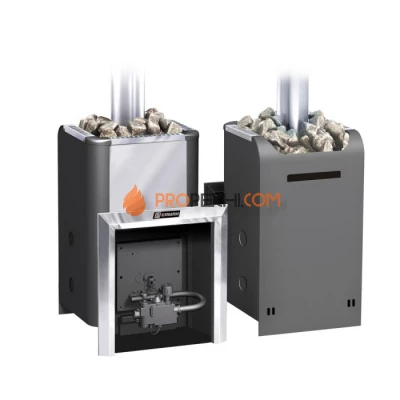 Газовая печь для бани Ермак Уралочка 12-Н с автоматикой