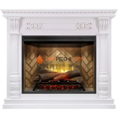 Каминокомплект Dimplex Nation - Белый дуб с очагом Revillusion RBF30