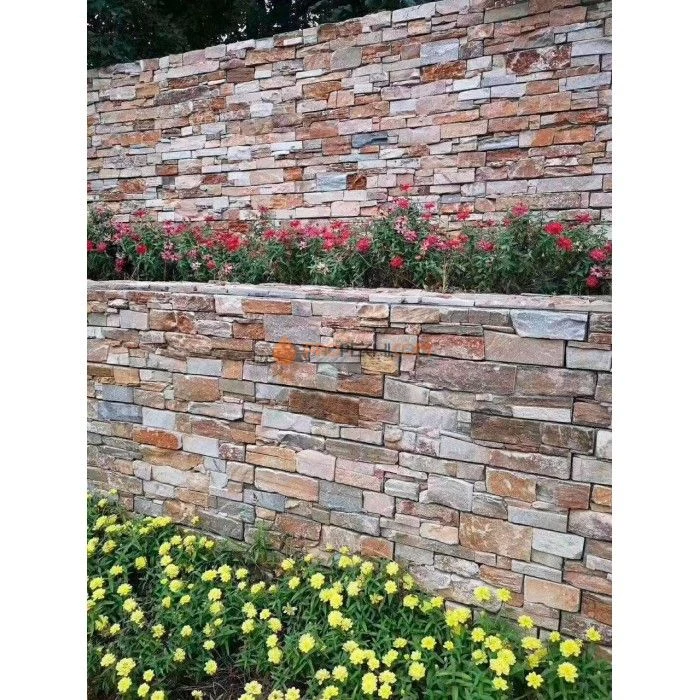 Панель из грубого камня Кварцит Бежевый (550х200мм) упак. (4шт/0,44м2)