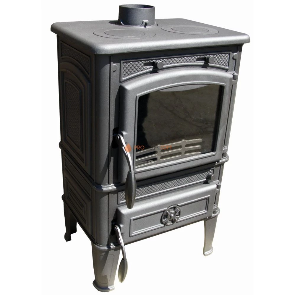 Печь-камин Guca Lava Cook с плитой