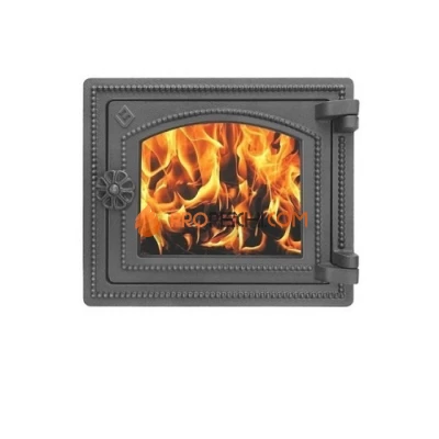 Печная дверца Везувий ДТ-3С (антрацит)