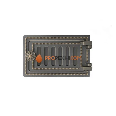 Поддувальная дверца Везувий ДП-2 (бронза)