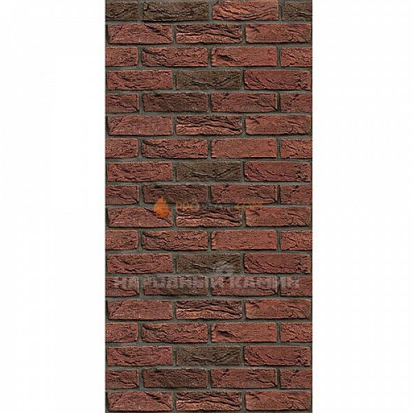 Фаспан Дизайн красно-коричневый №1003 1200х600х8 мм (Вертикаль)