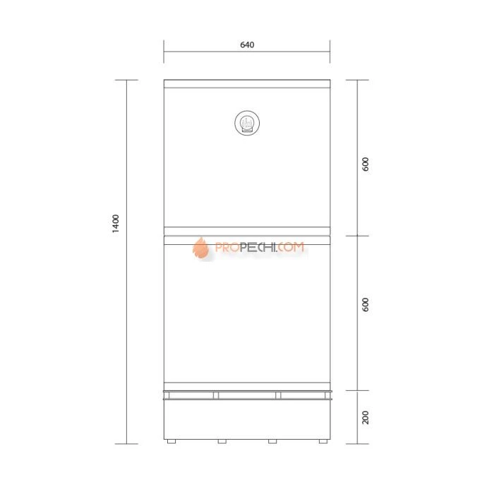 Электрическая печь IKI Pillar 36 кВт