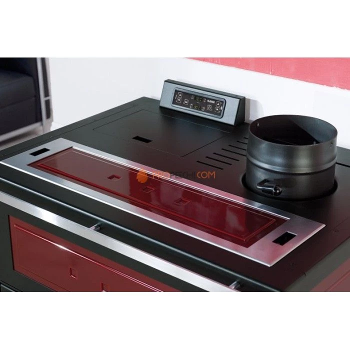 Отопительная печь Klover BI-FIRE MID (охра)