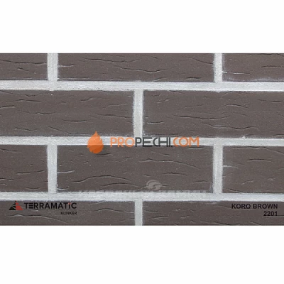 Клинкерная плитка TERRAMATIC Koro Brown