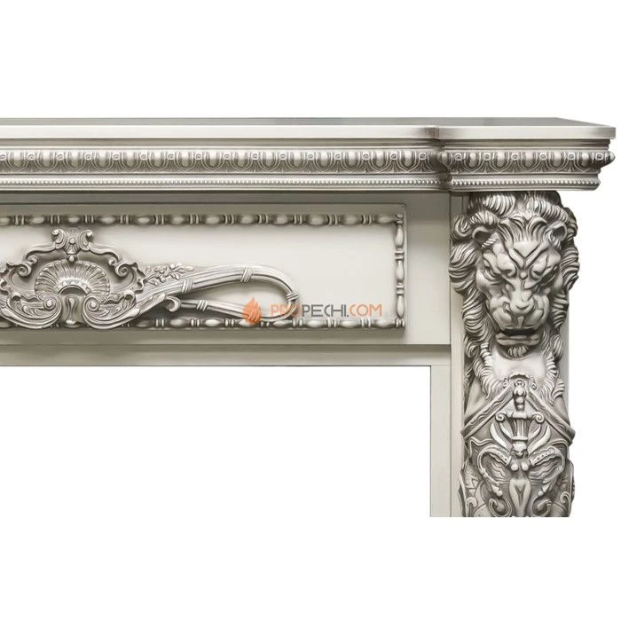 Каминокомплект Royal Flame Windsor 42 - Темный дуб с очагом Vision 42 LOG LED