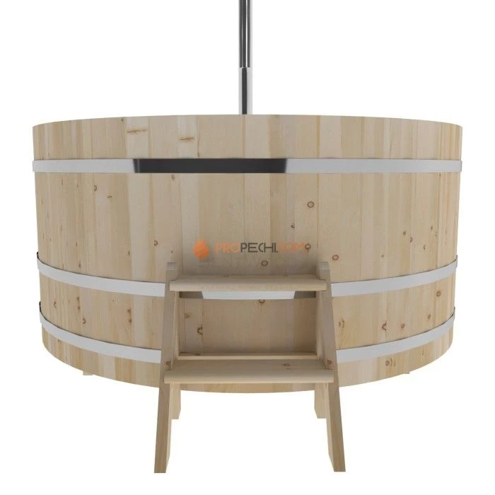 Фурако BentWood из кедра D=2.1 с наружной печкой стандарт