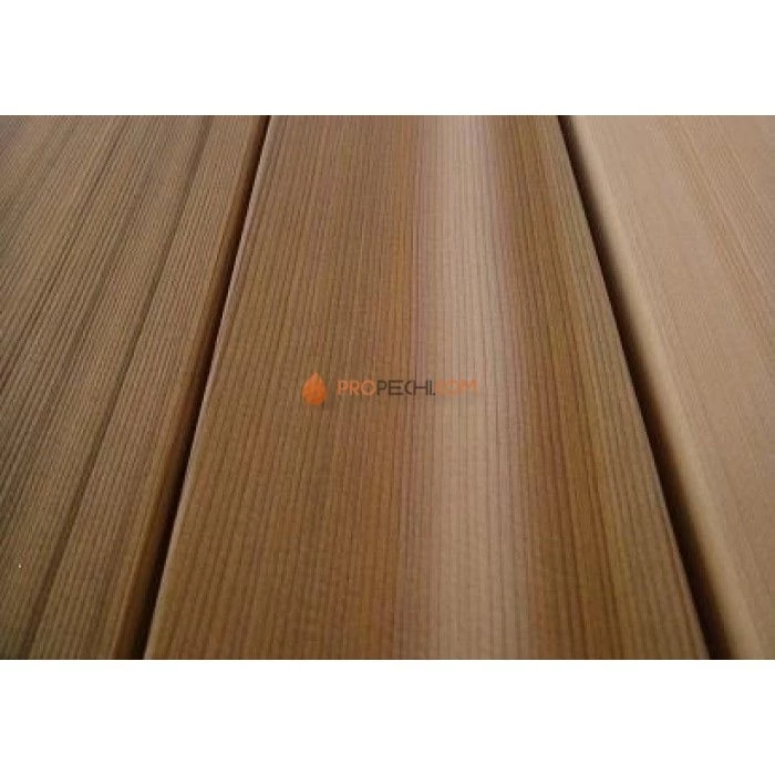 Полок для бани Канадский кедр 2,44м/3шт в уп. (28х140 мм)