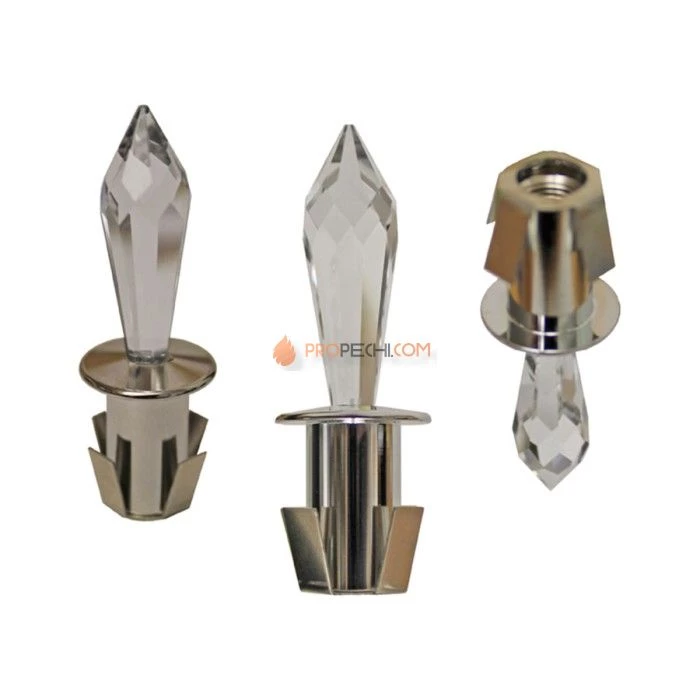 Комплект Cariitti VPL30T - Crystal Star хром, 100 + 18 волокон, белое мерцание