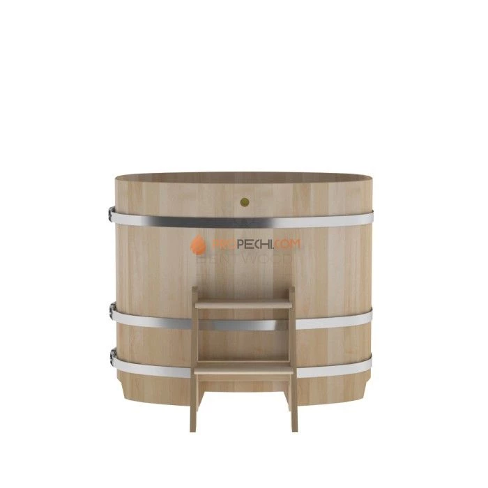 Купель BentWood овальная из кедра 0,76х1,16 премиум