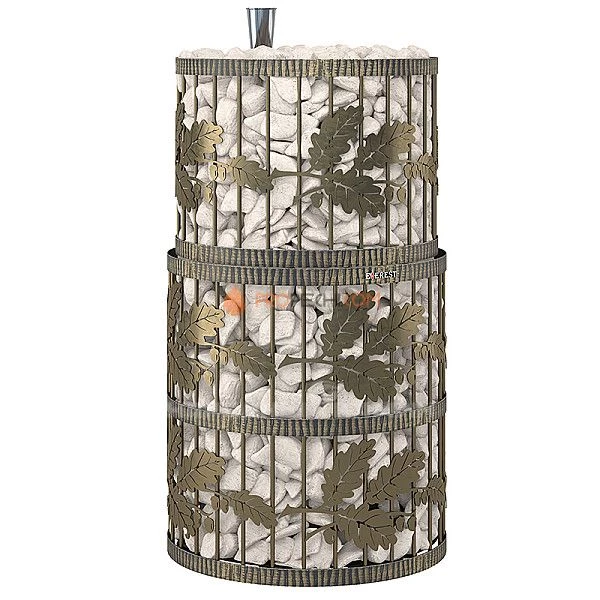 Печь для бани Эверест Легкий пар Профи Ковка чугунная ЗК, б/в