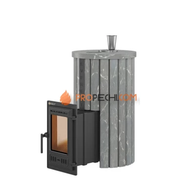 Чугунная печь для бани Эверест Steam Master 24 Ламель Талькохлорит, S-20