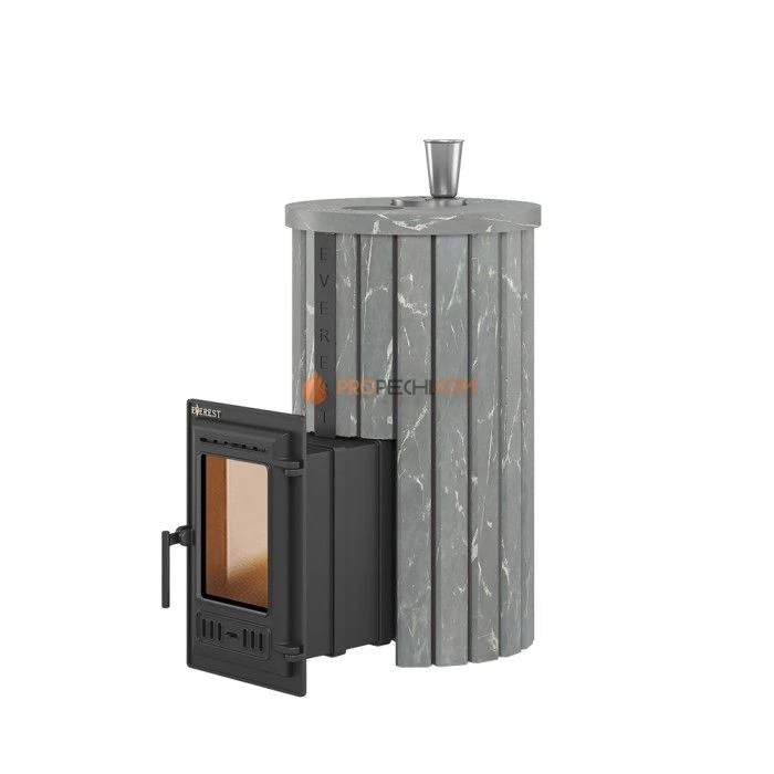 Чугунная печь для бани Эверест Steam Master 24 Ламель Талькохлорит, S-20