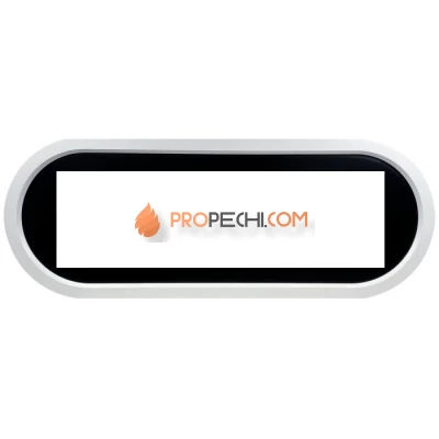 Портал Royal Flame Ellips - Белый с черным