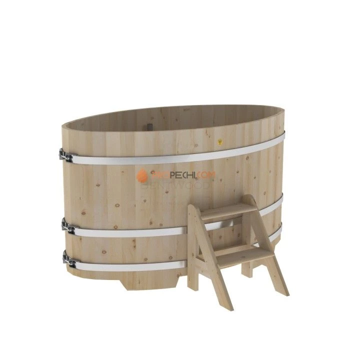 Купель BentWood овальная из кедра 0,95х1,60 стандарт