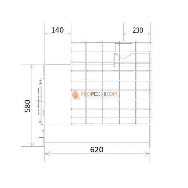 Банная печь Царь Печи Елисей Премиум