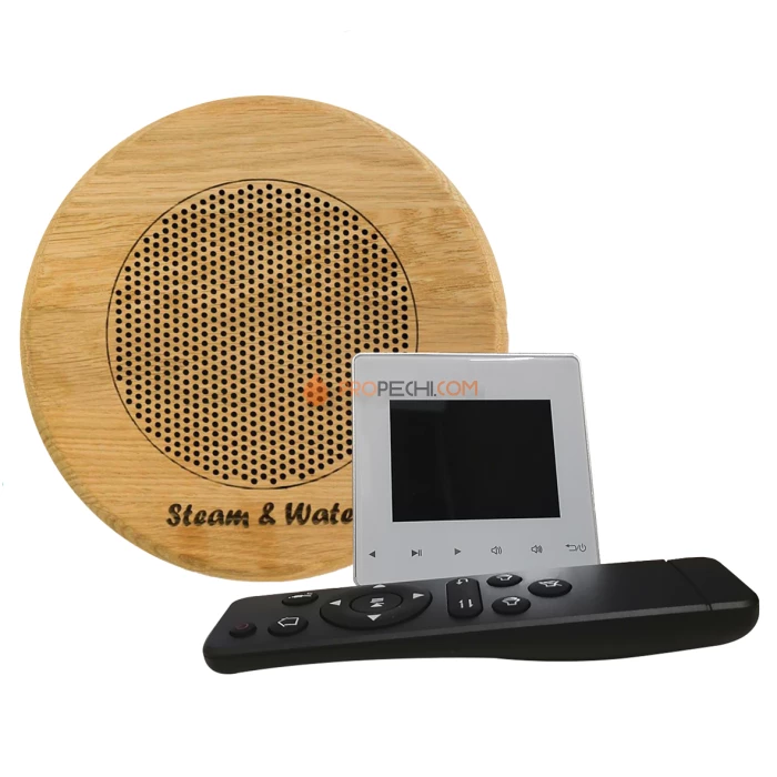 Комплект акустической системы встраиваемый SW 1 White Standart Wood, круг (одна колонка)