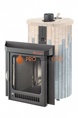 Банная печь Ферингер Макси ПФ Талькохлорит+"Окаменевшее дерево"