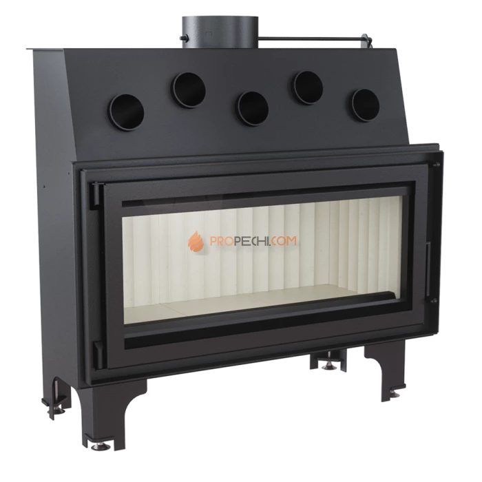 Каминная топка стальная Kratki MILA (16 кВт)