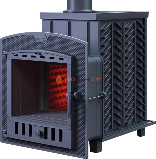 Чугунная банная печь Гефест ЗК 25 П2