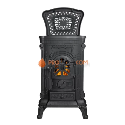 Печь-камин Везувий А-07 "Антрацит"