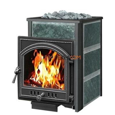 Чугунная печь для бани Везувий Легенда 22 (205) Змеевик