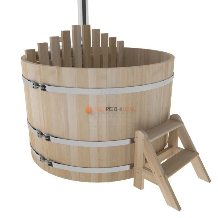 Фурако BentWood из кедра D=1.5 с внутренней печкой премиум