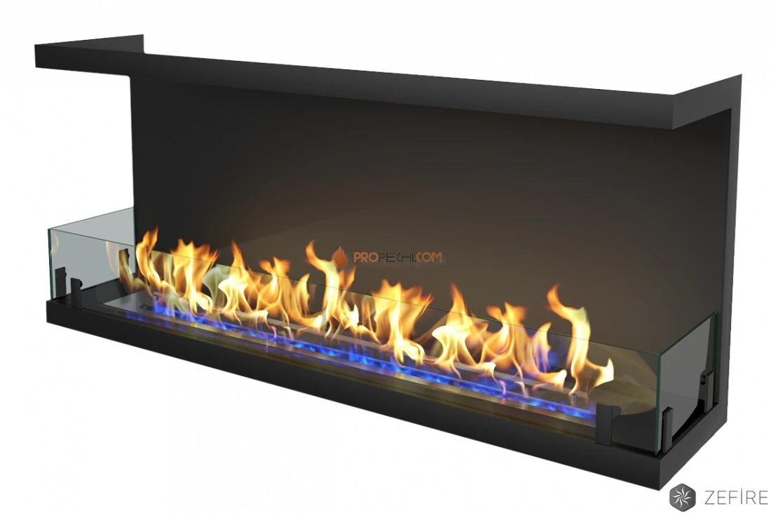 Биокамин Zefire торцевой Standart 1100
