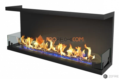 Биокамин Zefire торцевой Standart 1100