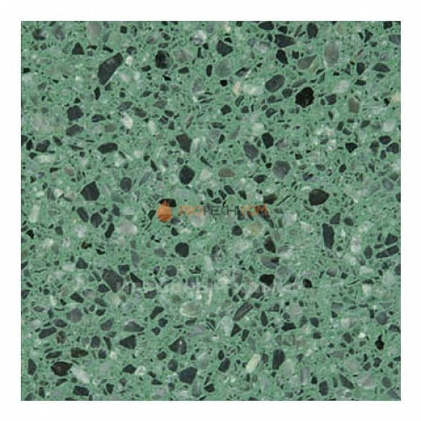 Плитка агломератная коллекция "Мрамор" Зеленый 400х400х20 мм