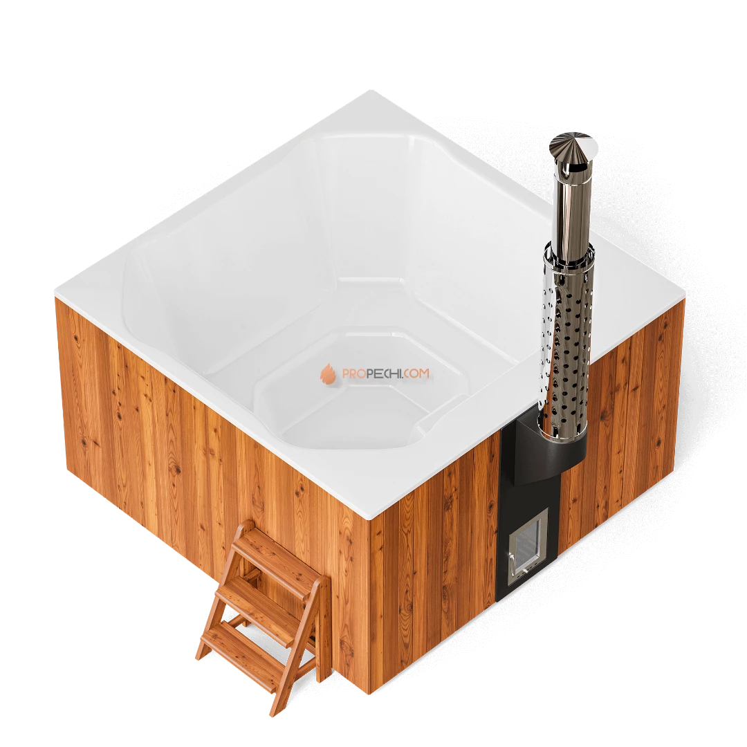 Купель композитная POLARSPA ELITE QUATTRO 200 Термососна