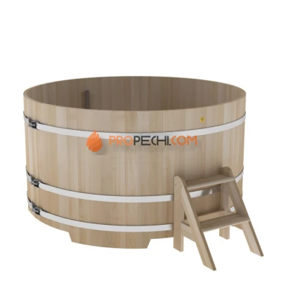 Купель BentWood круглая из кедра d=1,80 премиум