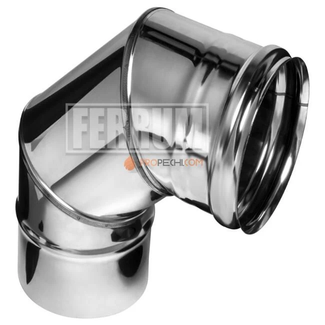 Колено угол 90°, толщина 0,5 мм, Ø115