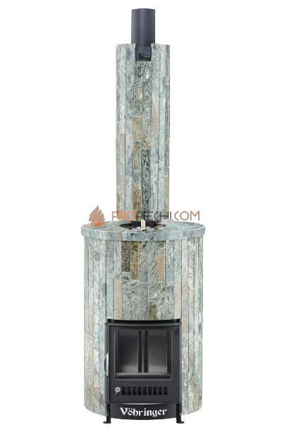 Банная печь Ферингер  ПФ Уют-25 Жадеит наборный