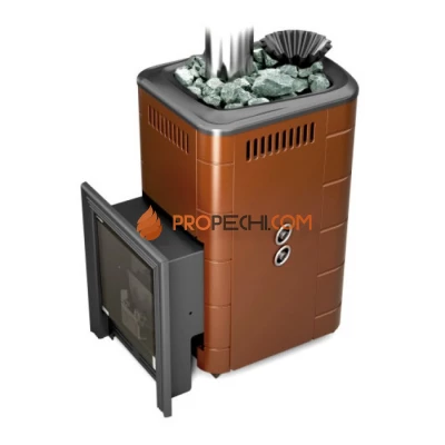 Печь для бани Термофор Таймыр 2017 Carbon БСЭ ЗК ТО терракота