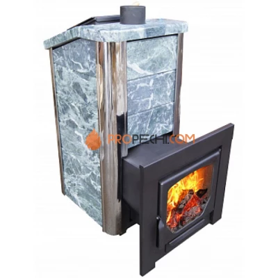 Дровяная печь для бани Варвара Терма Сказка Мини удлиненная