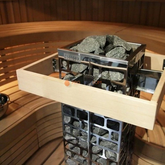 Электрическая печь SAWO CUBOS CUB3-75Ni2-P 7.5 кВт (встроенный блок мощности, пульт покупается отдельно)