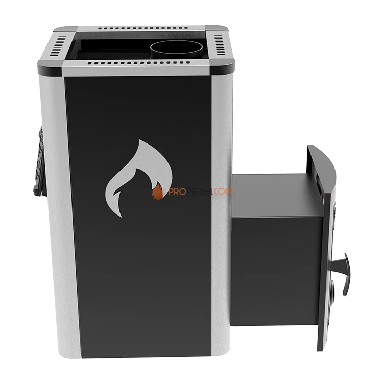 Банная печь Березка "Фаворит" 28 ЗК Каминная дверца