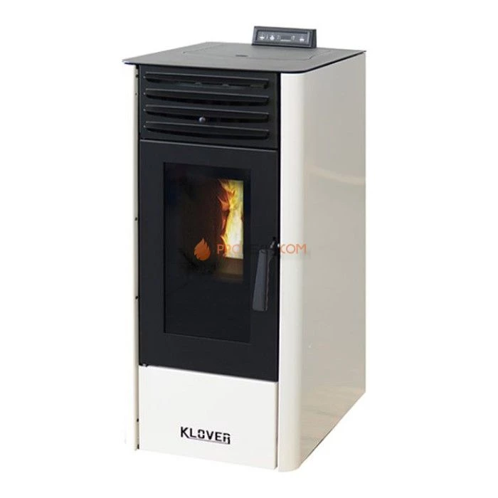 Отопительная печь Klover DEA ECO 6 (слоновая кость)
