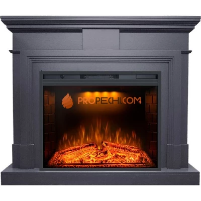 Каминокомплект Royal Flame Coventry Graphite Grey - Серый графит с Электрическим очагом Royal Flame Emerald 28