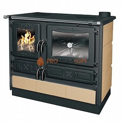 Печь-камин Guca GULIVER CREAM (правая)