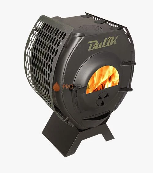 Отопительная печь Березка BuliK 100 PLUS Стекло с экранами