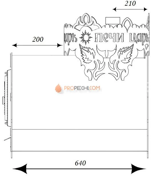 Банная печь Царь Печи Царь-Забава