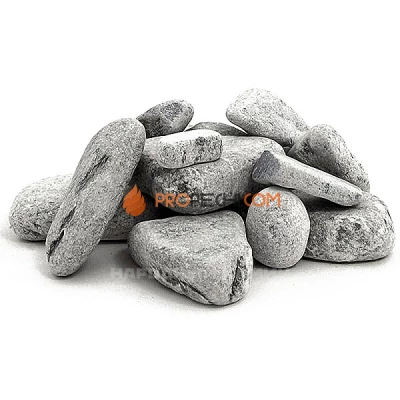 Камни для бани  Талькокварцит галтованный (10 кг.)