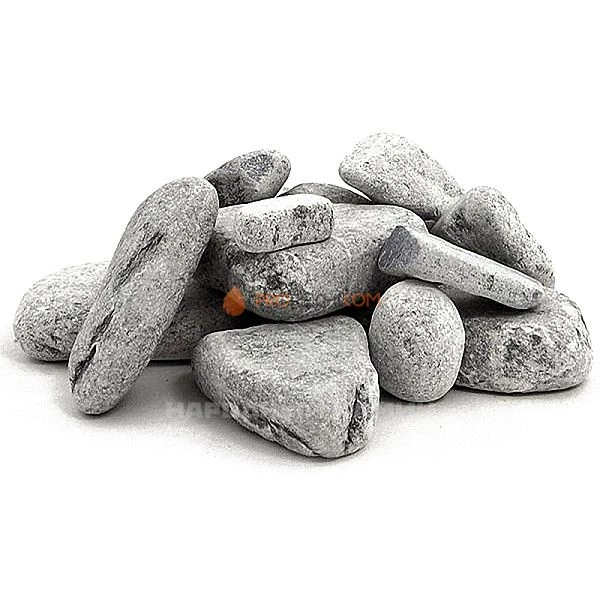 Камни для бани  Талькокварцит галтованный (10 кг.)