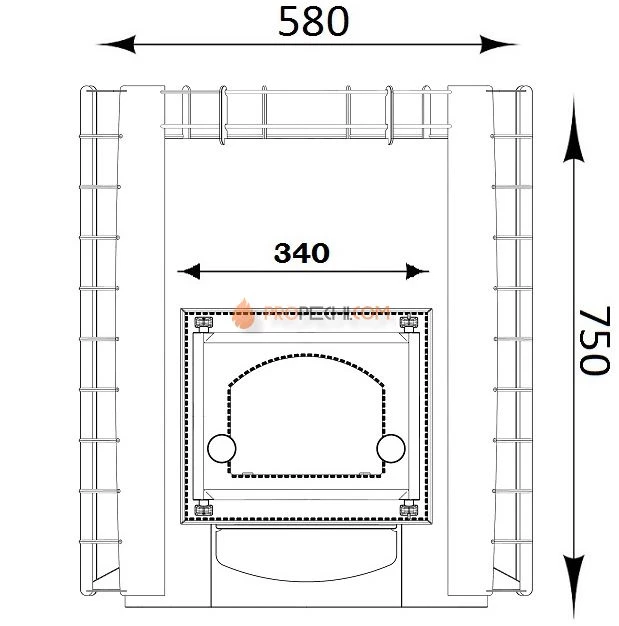 Банная печь Царь Печи Вольга Премиум