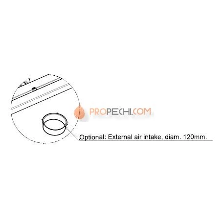 Печь-камин Liseo Castiron LCI 7 GF Table