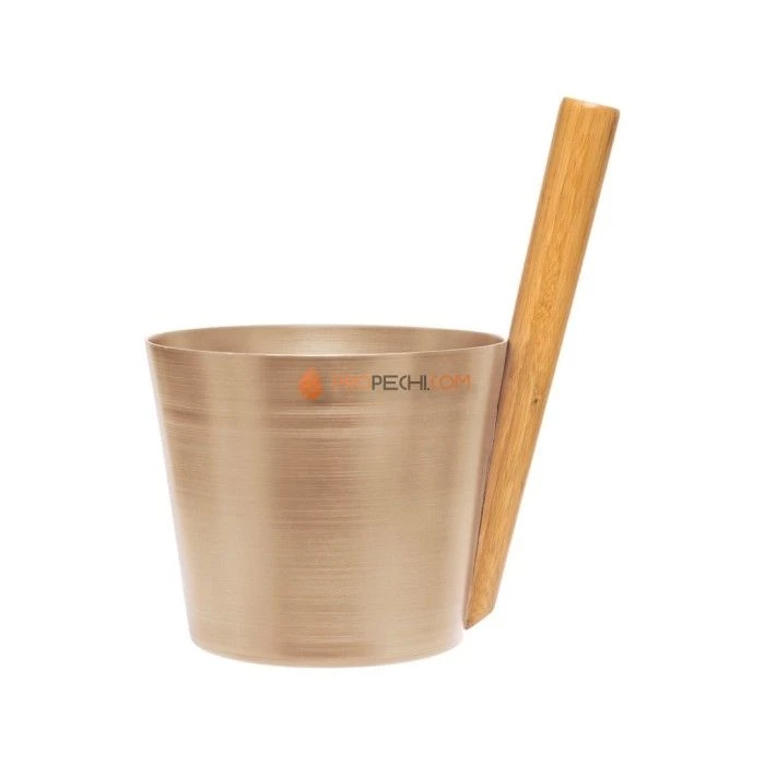 Запарник алюминевый Rento Tammer-Tukku, цвет: Шампань, для сауны, бани