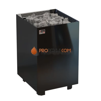 Электрическая печь SAWO NORDEX FLOOR NRNF-90NS-BL-Z 9 кВт (пульт и блок мощности докупаются отдельно), черная